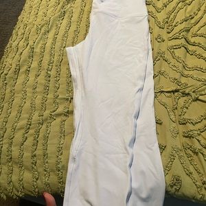 Baby blue align leggings new size 10